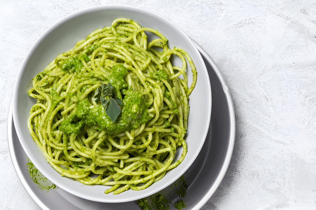 How To Make Delicious Green Spaghetti Espagueti Verde